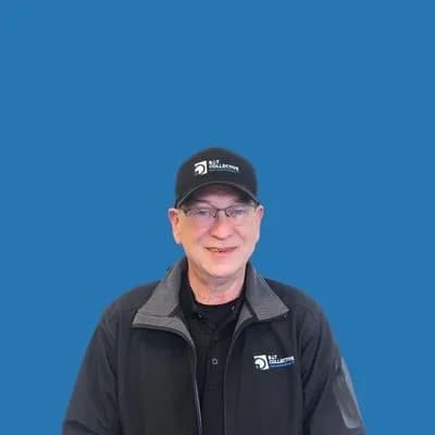 Man in hat and jacket