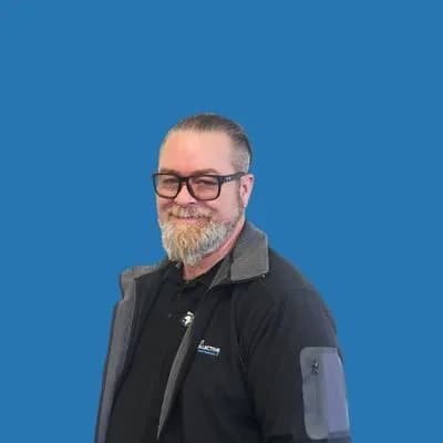 Man in glasses smiling