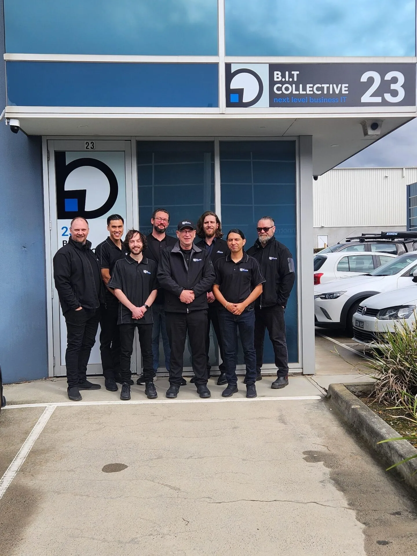 B.L.T Collective team outside